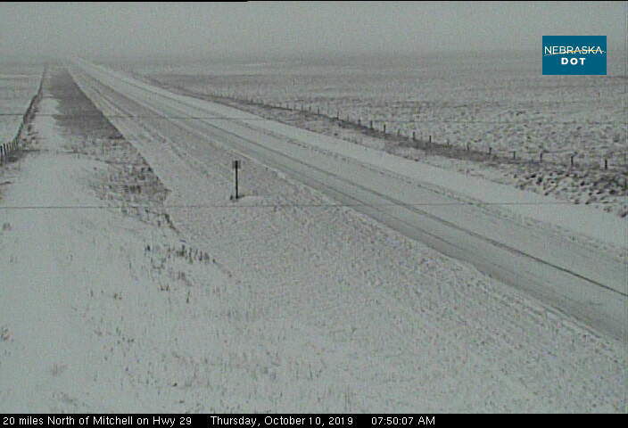 NE north of Mitchell